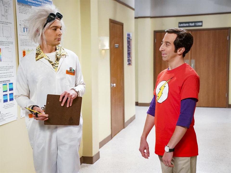 The Big Bang Theory : Afiş Jim Parsons, Simon Helberg