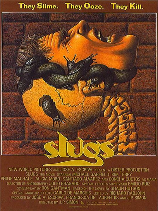 Slugs, muerte viscosa : Afiş