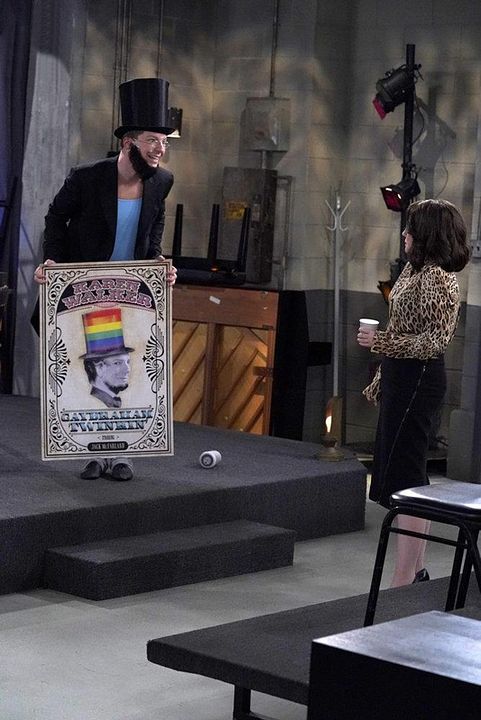 Fotoğraf Megan Mullally, Sean Hayes