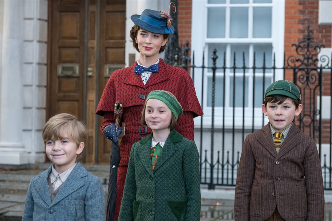 Mary Poppins: Sihirli Dadı : Fotoğraf Emily Blunt, Pixie Davies, Nathanael Saleh, Joel Dawson