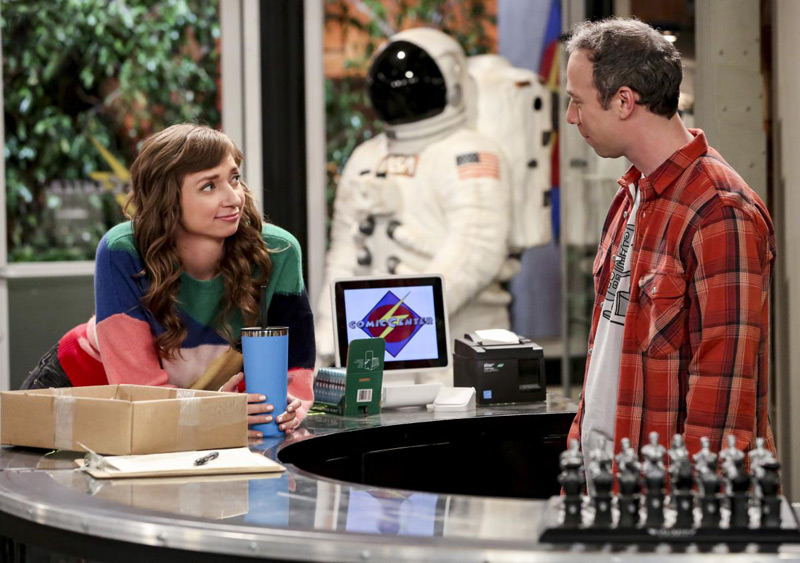 The Big Bang Theory : Afiş Kevin Sussman, Lauren Lapkus