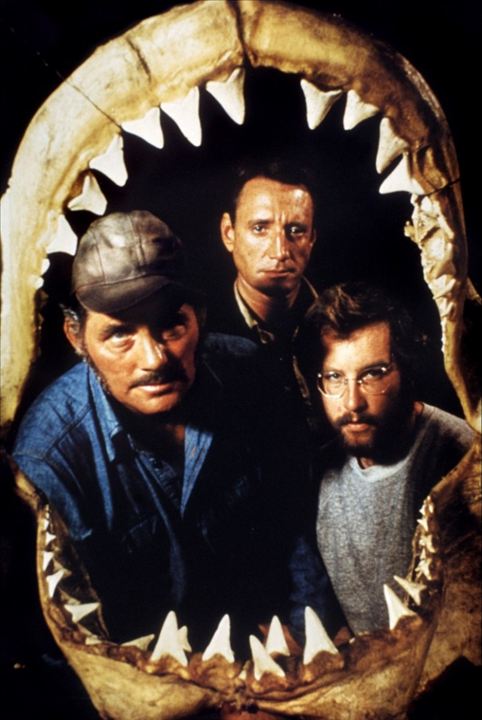 Jaws : Fotoğraf Roy Scheider, Robert Shaw, Richard Dreyfuss