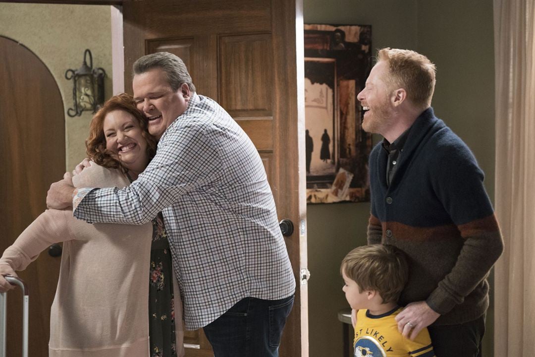 Fotoğraf Eric Stonestreet, Dana Powell, Jesse Tyler Ferguson