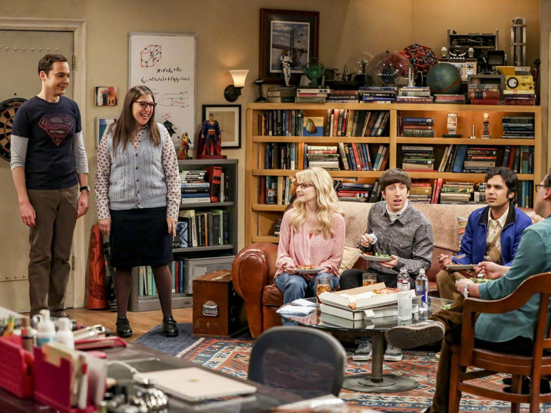 The Big Bang Theory : Fotoğraf Jim Parsons, Kunal Nayyar, Melissa Rauch, Simon Helberg, Mayim Bialik