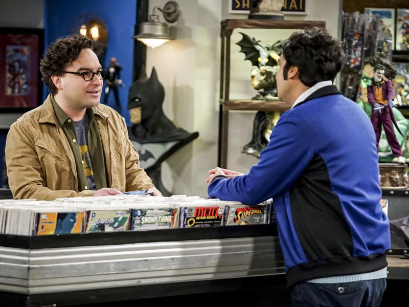 The Big Bang Theory : Fotoğraf Johnny Galecki, Kunal Nayyar