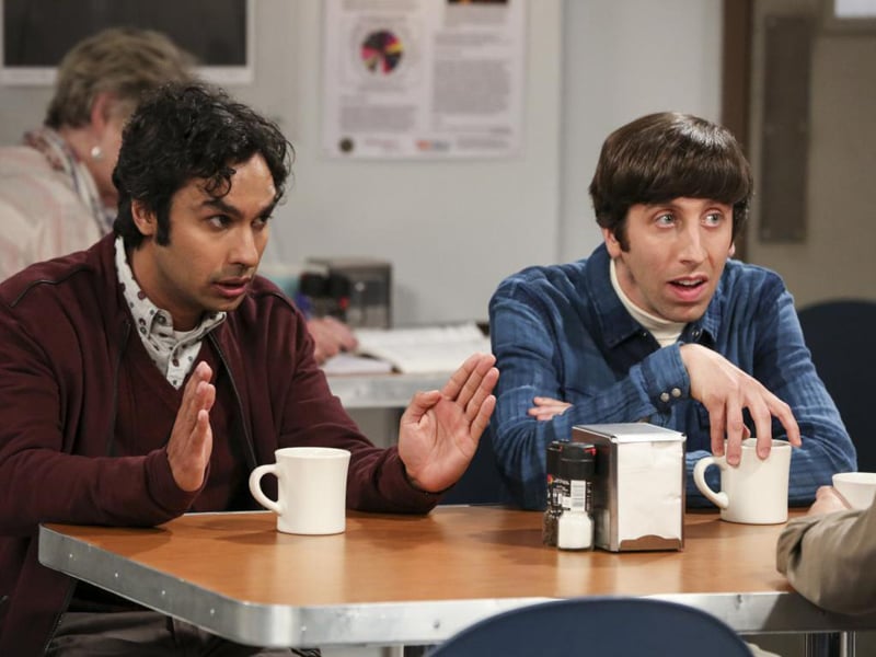The Big Bang Theory : Fotoğraf Simon Helberg, Kunal Nayyar