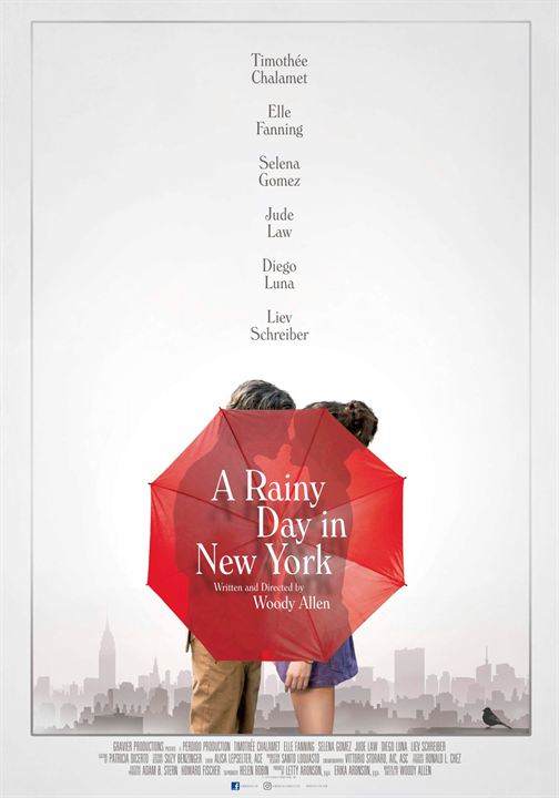 New York'ta Yağmurlu Bir Gün : Afiş