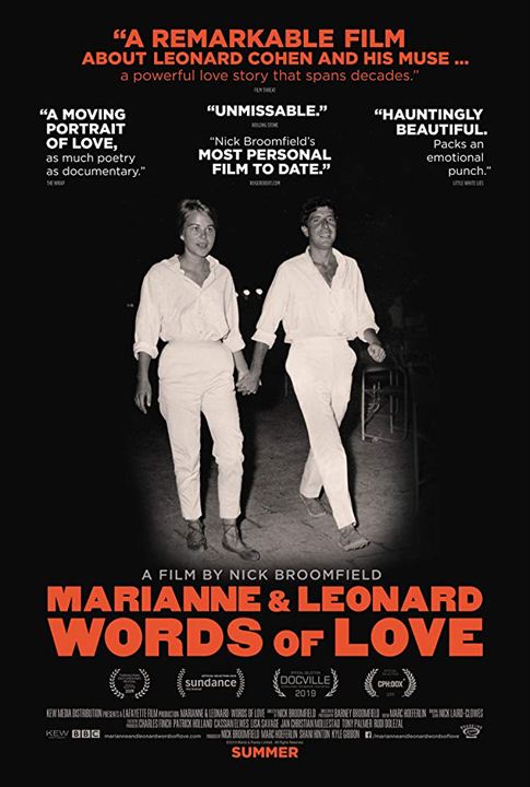 Marianne & Leonard: Words Of Love : Afiş