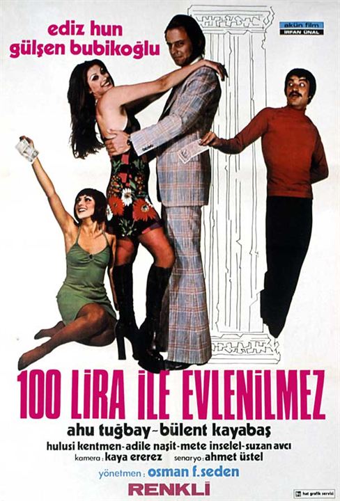 100 Lira ile Evlenilmez : Afiş