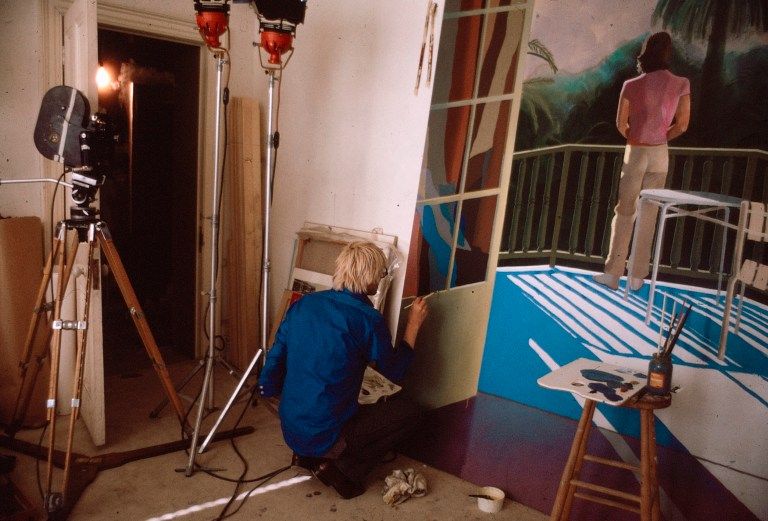 A Bigger Splash : Fotoğraf David Hockney
