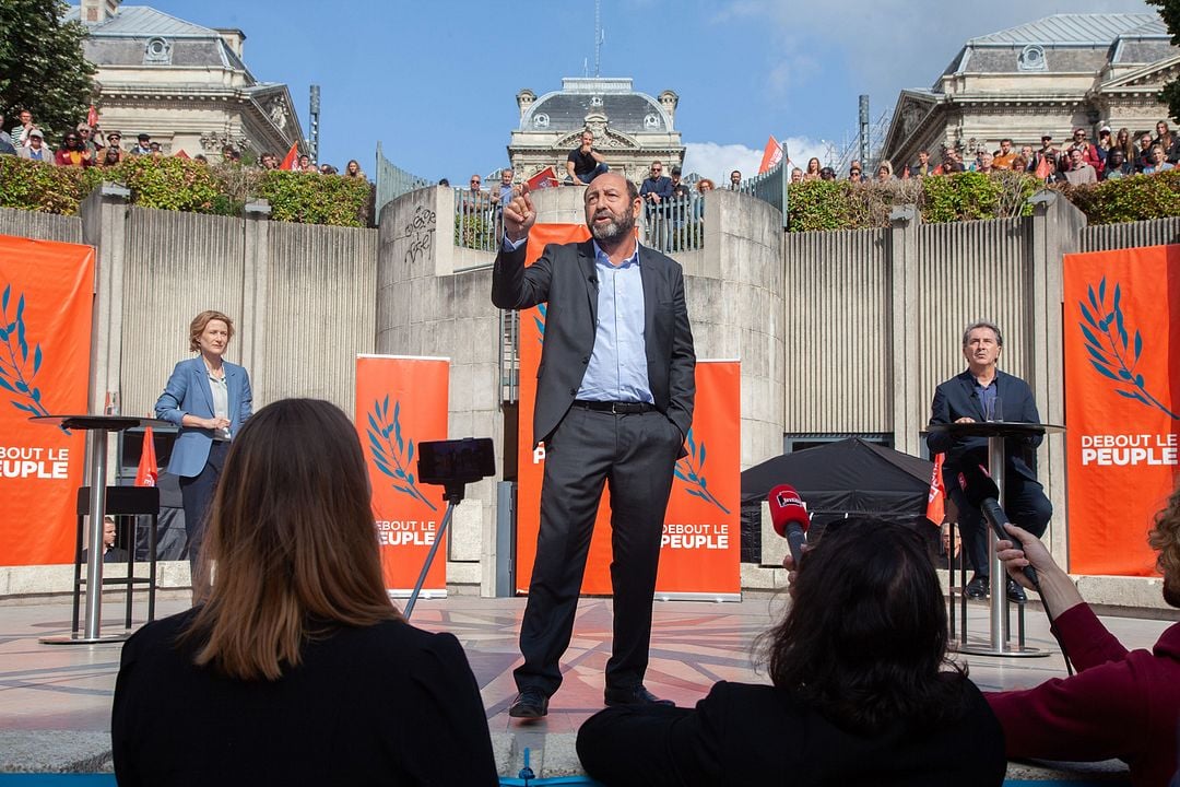 Fotoğraf Kad Merad, François Morel, Astrid Whettnall