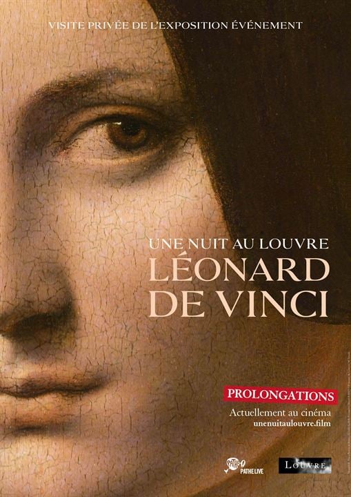 Louvre Müzesi'nde Bir Gece: Leonardo da Vinci : Afiş