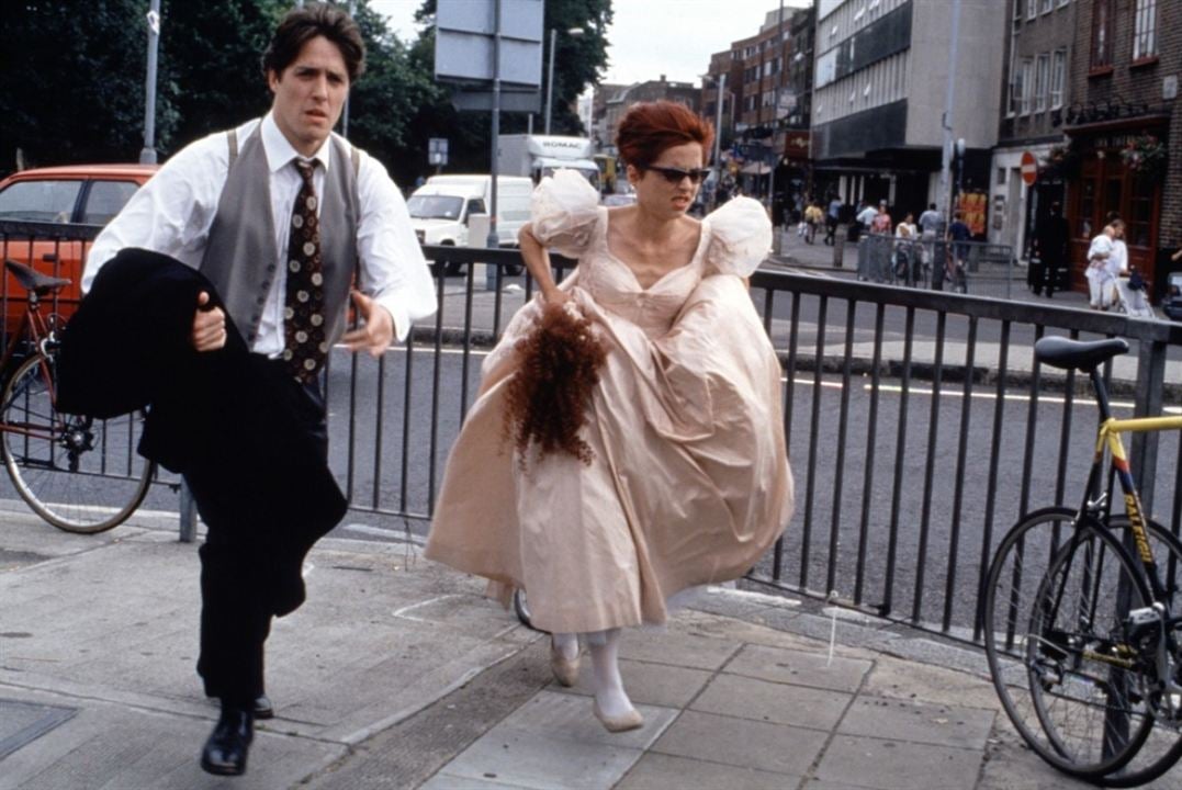 Dört Nikah Bir Cenaze : Fotoğraf Hugh Grant, Charlotte Coleman