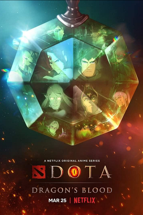 DOTA: Dragon's Blood : Afiş