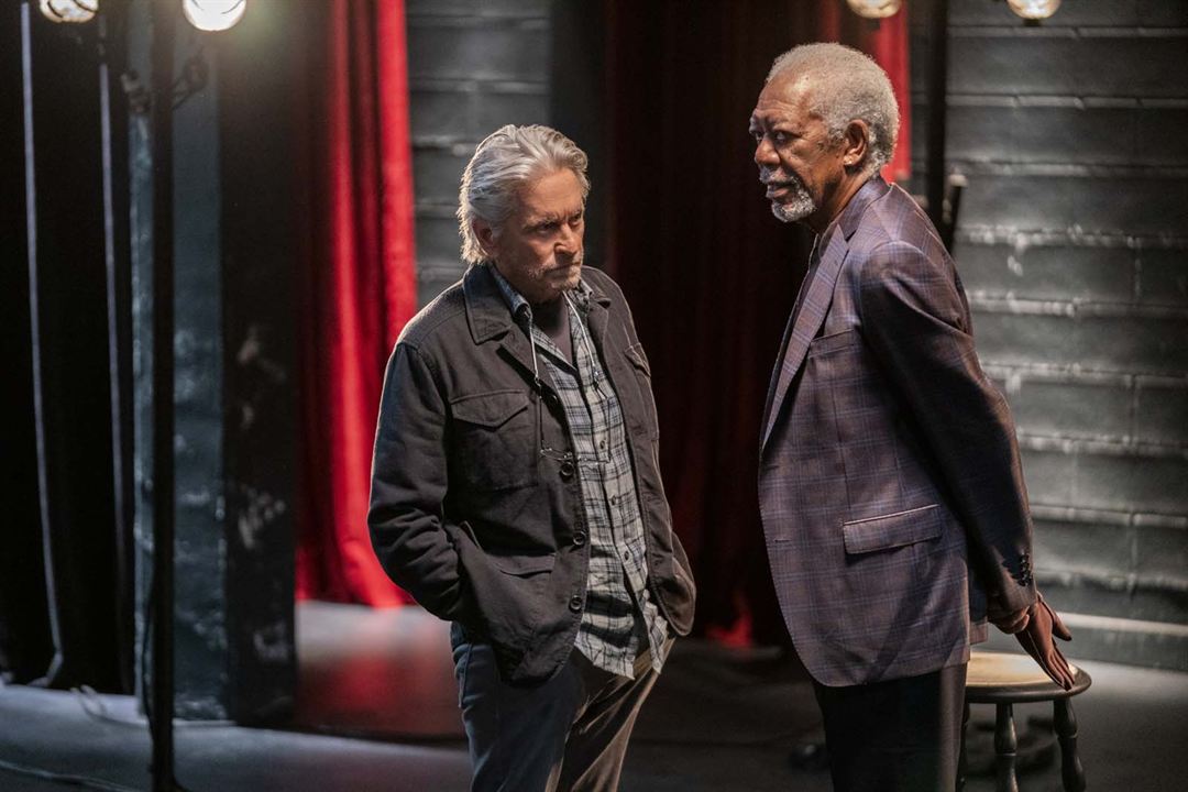 Fotoğraf Morgan Freeman, Michael Douglas