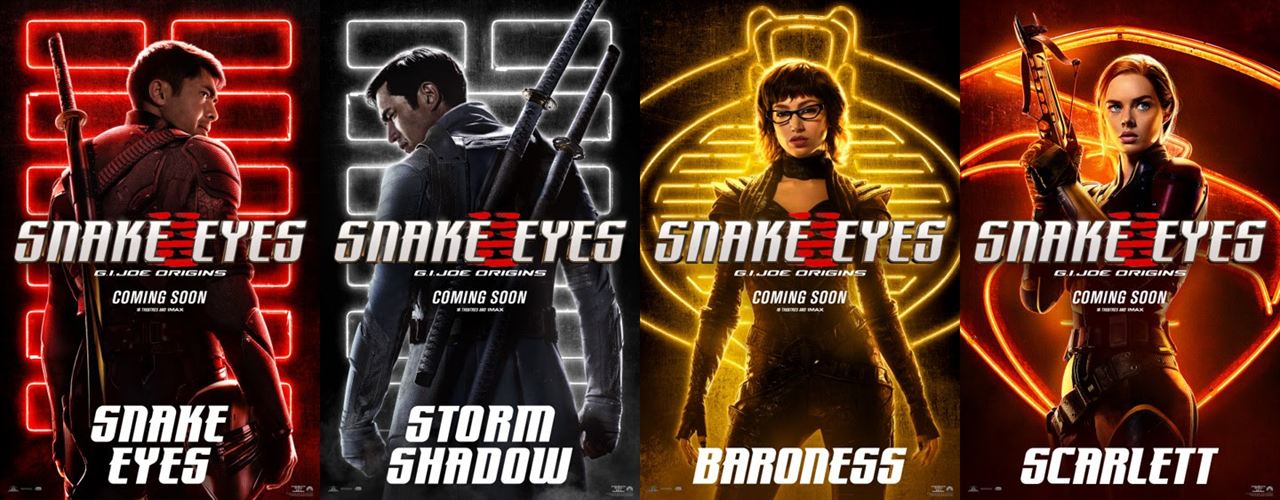 Snake Eyes: G.I. Joe Origins : Afiş