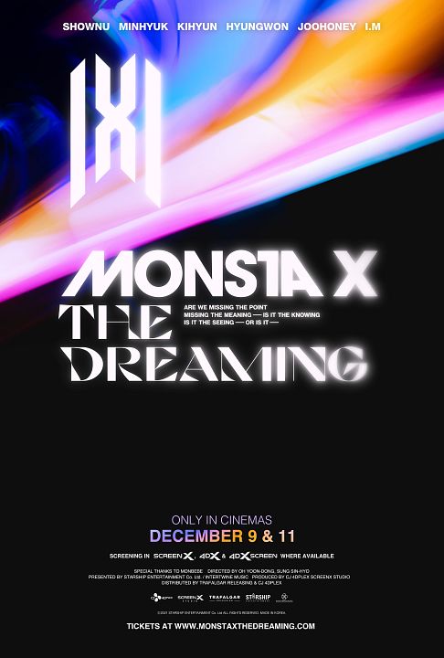 Monsta X : The Dreaming : Afiş