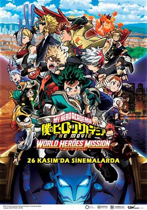 Boku no Hero Academia the Movie 3: World Heroes' Mission : Afiş