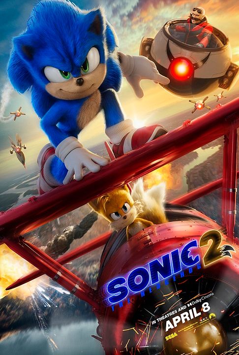 Kirpi Sonic 2 : Afiş