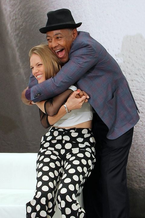 Fotoğraf Tracy Spiridakos, Giancarlo Esposito