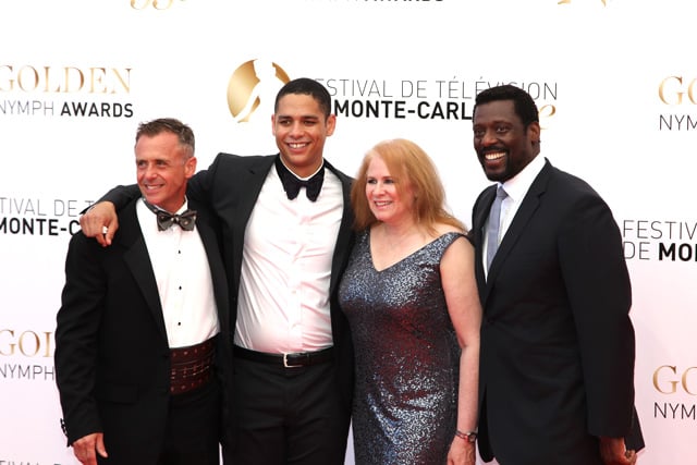 Fotoğraf David Eigenberg, Charlie Barnett, Eamonn Walker