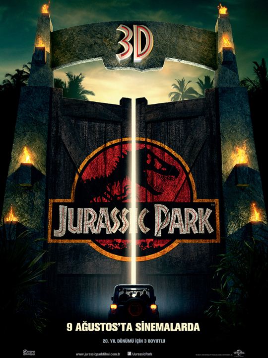 Jurassic Park 3D : Afiş