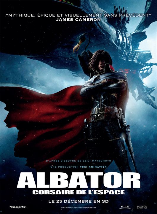 Kaptan Harlock : Afiş