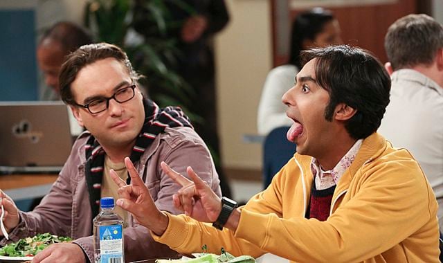 Fotoğraf Kunal Nayyar, Johnny Galecki