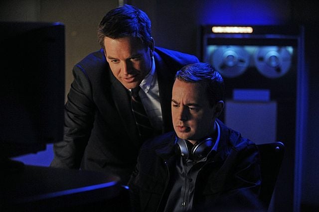 Fotoğraf Michael Weatherly, Sean Murray