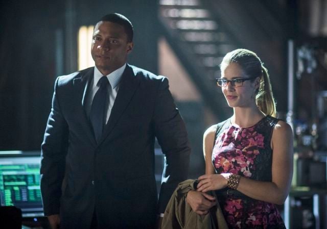 Fotoğraf David Ramsey, Emily Bett Rickards