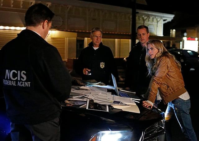 Fotoğraf Emily Wickersham, Sean Murray, Mark Harmon