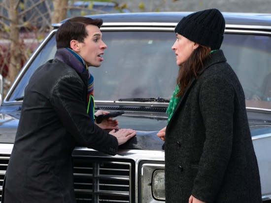 Orphan Black : Fotoğraf Jordan Gavaris, Maria Doyle Kennedy