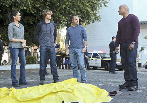 Fotoğraf Chris O'Donnell, Daniela Ruah, LL Cool J, Eric Christian Olsen