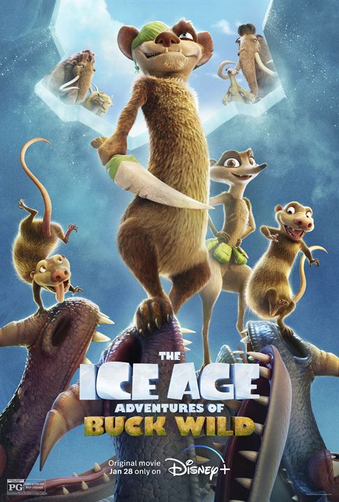 Ice Age: Adventures of Buck Wild : Afiş