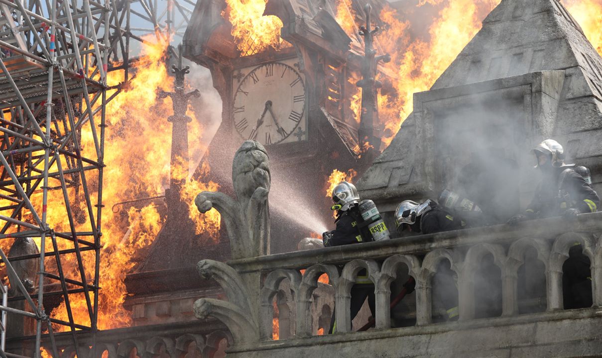 Notre-Dame brûle : Fotoğraf