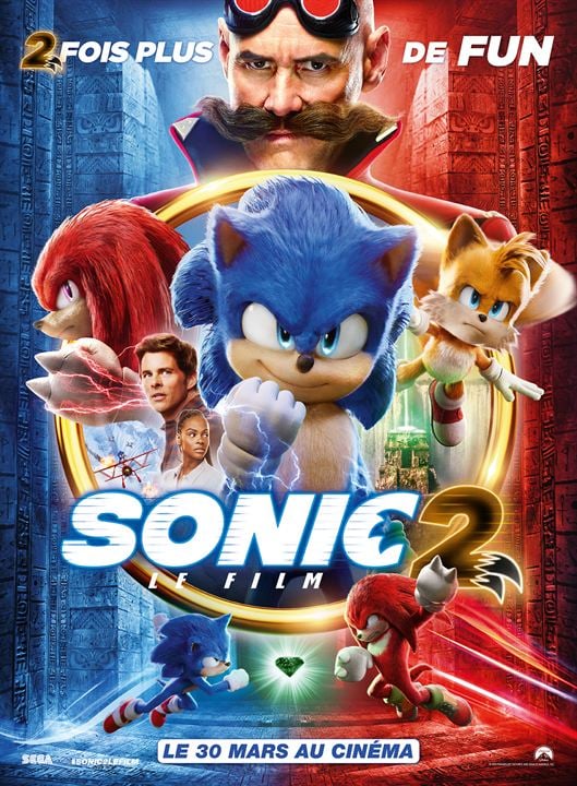 Kirpi Sonic 2 : Afiş