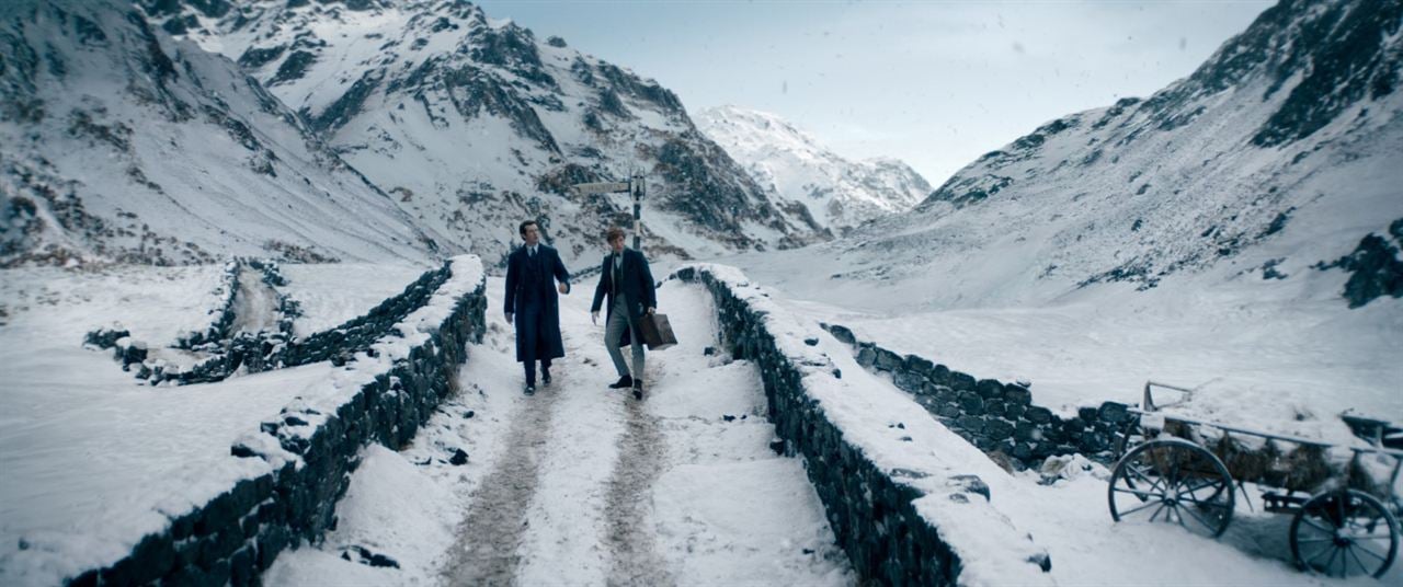 Fantastik Canavarlar: Dumbledore'un Sırları : Fotoğraf Eddie Redmayne, Callum Turner