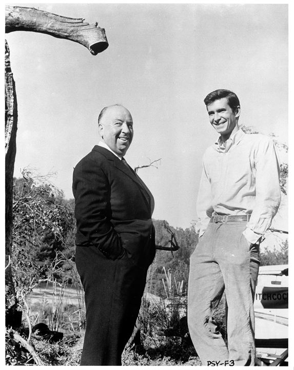 Sapık : Fotoğraf Alfred Hitchcock, Anthony Perkins