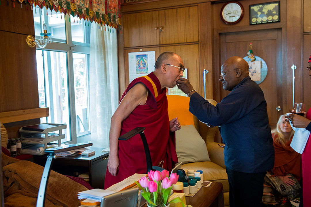 Fotoğraf Desmond Tutu, Dalaï Lama