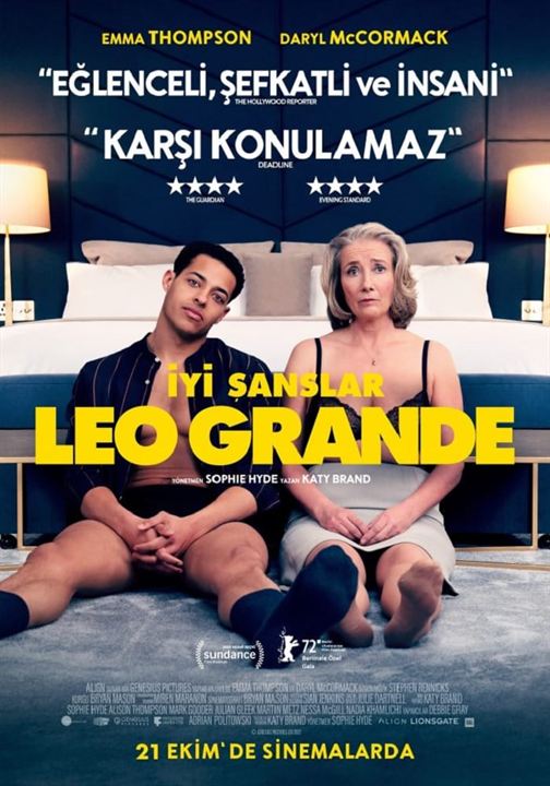 İyi Şanslar Leo Grande : Afiş