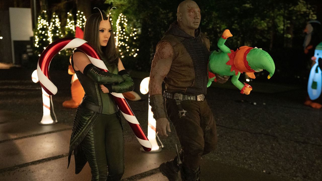 The Guardians Of The Galaxy Holiday Special : Fotoğraf Dave Bautista, Pom Klementieff