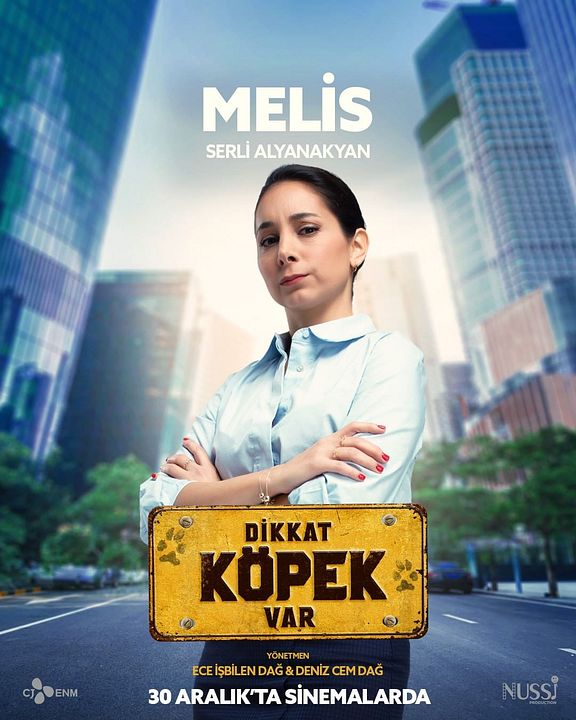 Dikkat Köpek Var : Afiş