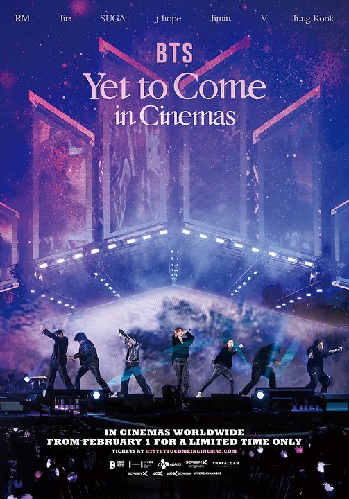 BTS : Yet To Come in Cinemas : Afiş