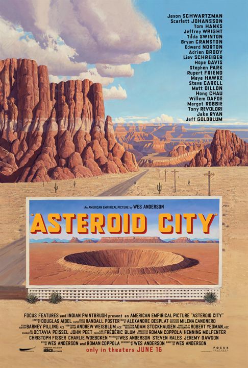 Asteroit Şehir : Afiş
