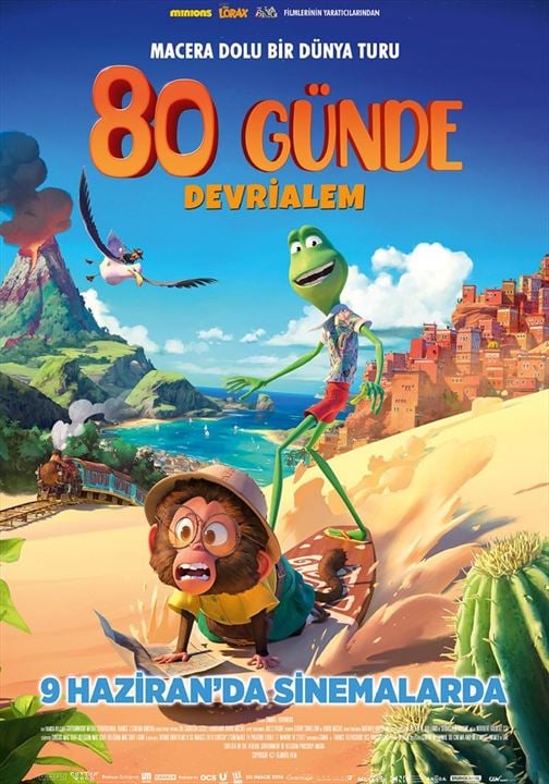 80 Günde Devrialem : Afiş