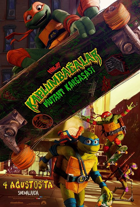 Ninja Kaplumbağalar: Mutant Kargaşası : Afiş