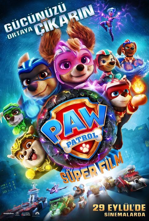 Paw Patrol: Süper Film : Afiş