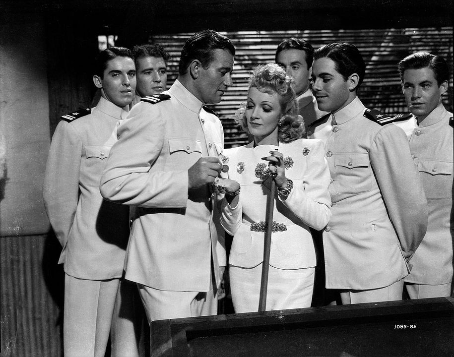 Fotoğraf John Wayne, Marlene Dietrich