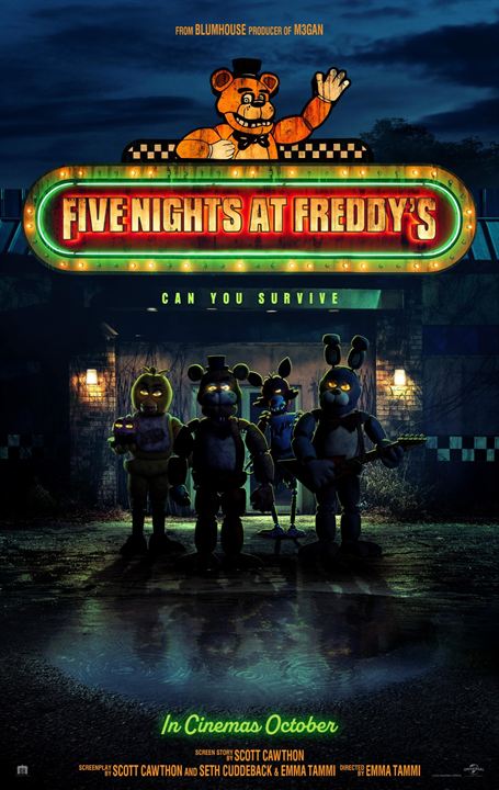 Freddy’nin Pizza Dükkanı’nda Beş Gece : Afiş