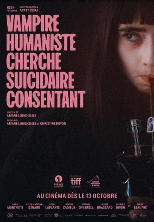 Vampire humaniste cherche suicidaire consentant : Afiş